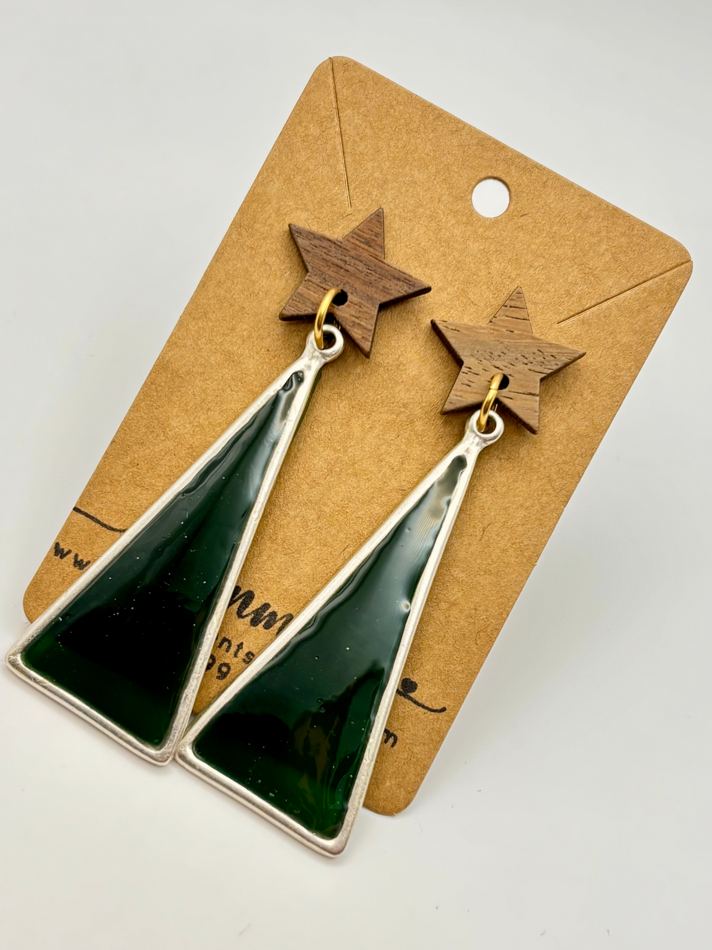 Christmas Tree earrings