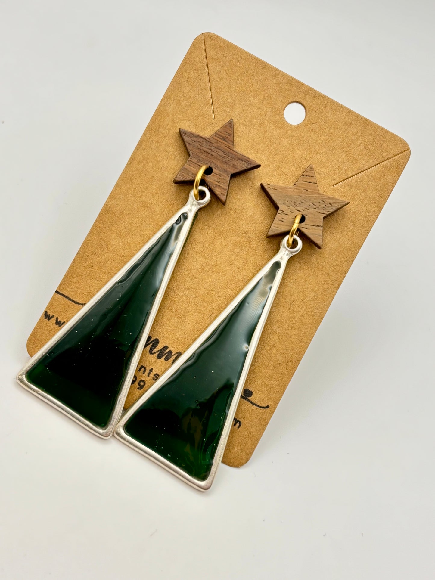 Christmas Tree earrings